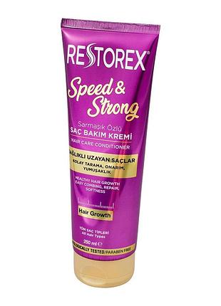 Кондиционер для роста волос "speed & strong" restorex, 250 мл