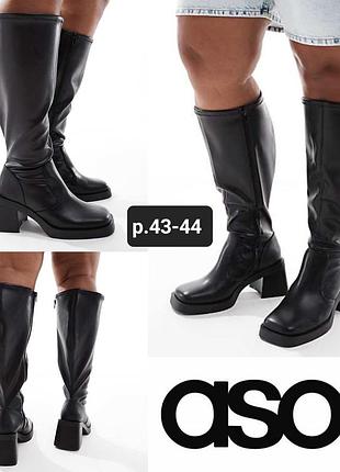 Демісезонні чоботи asos design (43-44)