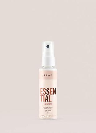 Спрей braé essential - leave-in fluido antiquebra travel size 60ml
