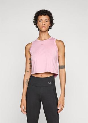 Puma w cloudspun укорочений топ без рукавів