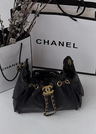 Сумка жіноча chanel 22 mini handbag чорний