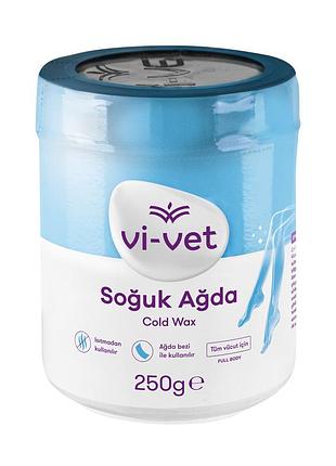 Холодный воск для депиляции vi-vet, 250 г