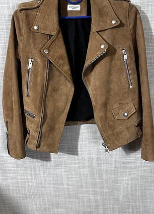 Saint laurent 🔥🔥куртка замшевая 9