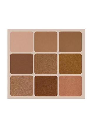 Палетка тіней для повік claraline h102 nude edit 9 x 1 г