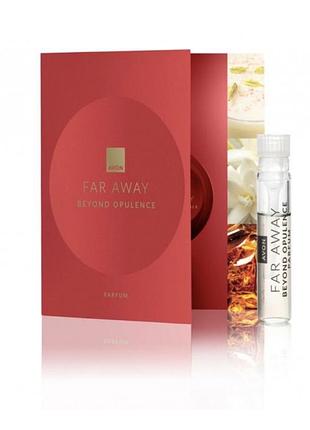 Пробник парфумів avon far away beyond opulence 0.6 мл для жінок