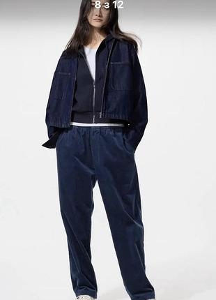 Щикарні стильові вельветові штани uniqlo!