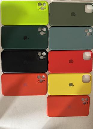Чохол apple для iphone 11 pro max силіконовий