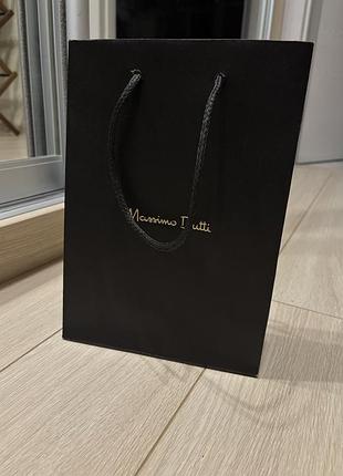 Пакет massimo dutti чорний
