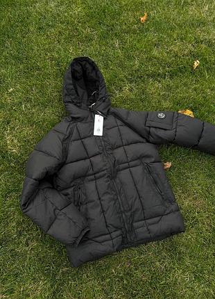 Куртка пуховик c.p. company / c.p. company jacket black / зимова куртка сіпі компані з лінзою / брендовий пуховик c.p. company / дута куртка c.p. comp