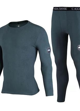 Термобелье мужское canada goose (комплект) scom-16-466 8849 green 2xl