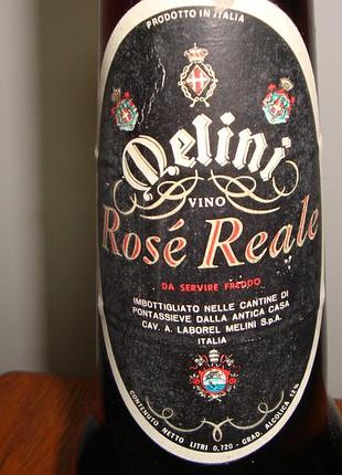 Melini rose reale, 1970-х 3