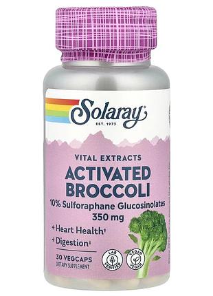 Solaray activated broccoli 350 mg 30 капсул