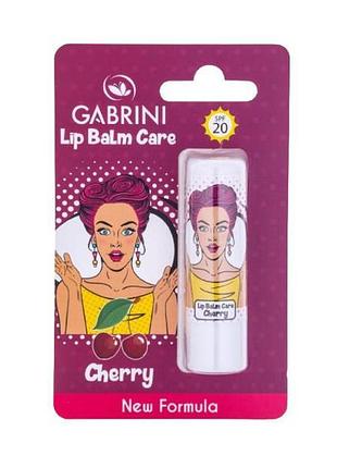 Бальзам для губ с spf 20 gabrini вишня 5 г