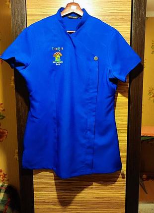 Медичний одяг жіночий simon jersey куртка синя 💙