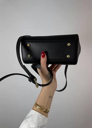 Сумка dolce & gabbana medium sicily black 5