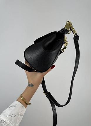Сумка dolce & gabbana medium sicily black 4