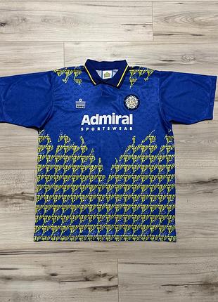 Винтажная джерси люльс юнайтйд admiral leeds united 1992-93 away shirt, xl, оригинал