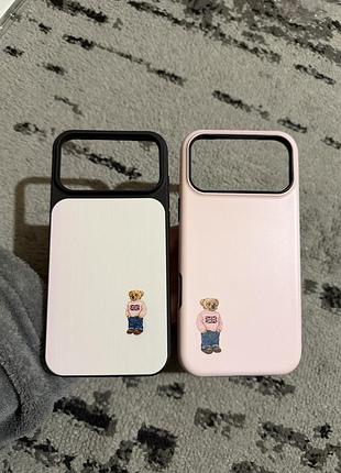 Чохол для iphone 17 pro max з ведмедиком