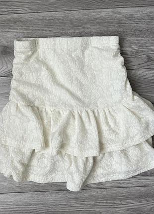 Спідниця з шортиками shein