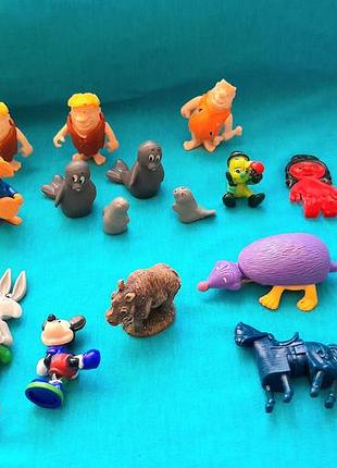 Іграшкові фігурки kinder surprise з 90-х років, набір