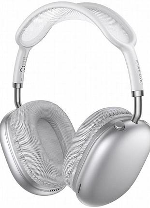 Накладные беспроводные наушники borofone bo36 tone silver