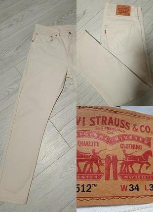 Джинси levi' s 512 w34l30
