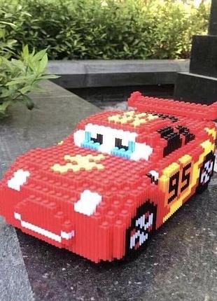 Конструктор 3д із мініблоків тачки, конструктор 3d тачки 2900 деталей, конструктор дитячий з блоків 3д
