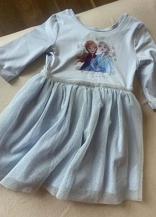 Плаття для дівчинки frozen ельза сукня 18-24