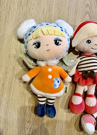 Текстильні мʼякі ляльки 7031 35см 10