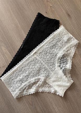 Мереживні трусики комплект primark