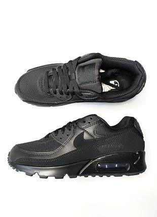 Кросівки чоловічі nike air max 90 чорні