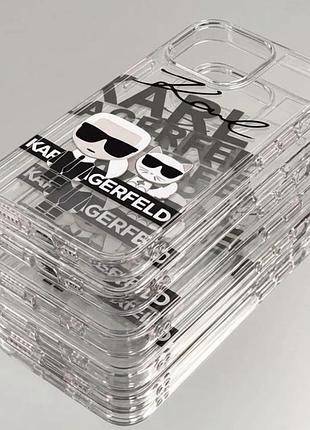 Чохол karl lagerfeld для iphone 17 pro max прозорий
