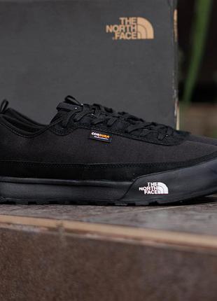 Мужские кроссовки the north face clyffe trainers nd черные кеды короткие крепкие из текстиля на осень весну влагостойкие трендовые