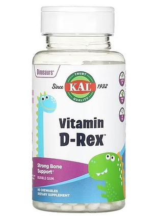 Kal dinosaurs vitamin d-rex 90 chewables