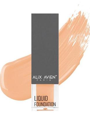 Жидкая тональная основа с spf 35 alix avien 34 shell ivory 35 мл