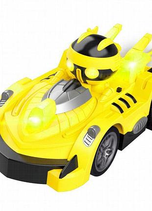 Машинка на радиоуправлении zf17-1a super bumper car yellow