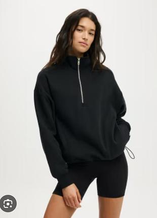 Толстовка утеплена флисом asos design