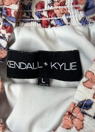 Спідниця квітковий принт kendall&kylie 2