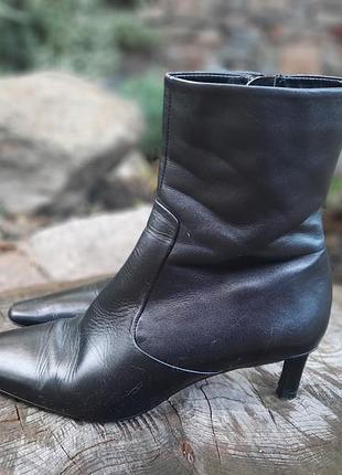 Сапоги zara кожа 3