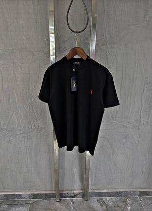Футболка polo чорна