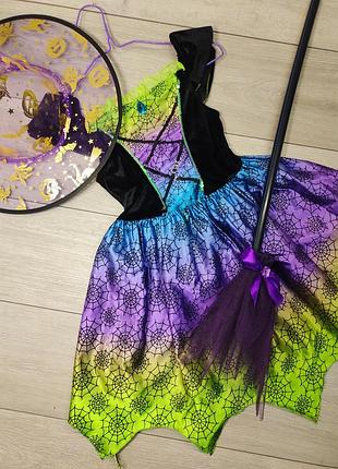 Плаття на хелловін, чаклунка відьмочка павучок halloween хеллоуин плаття відьмочки, чарівниці волшебницы   ведьмочки колдуньи