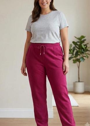Женские теплые флисовые брюки большого размера 3xl, 4xl