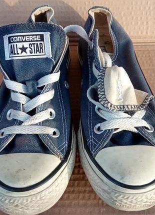Детские р. 36 кеды converse all star.