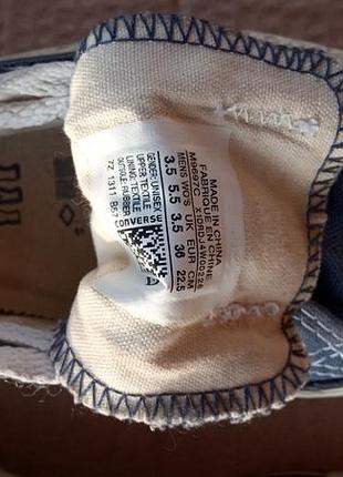 Детские р. 36 кеды converse all star. 4