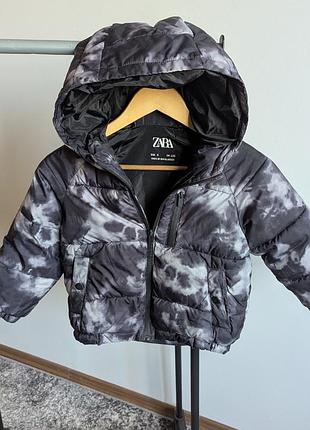Куртка деми евро зима осень тайдай 6р zara