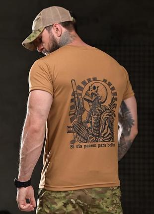 Тактическая футболка born of war para bellum coyot вт4747