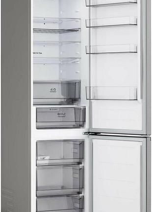 Холодильники lg gc-b509emtm двокамерний сріблястий