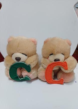 Вінтажний колекційний м'який ведмедик forever friends ендрю браунсворд andrew brownsword