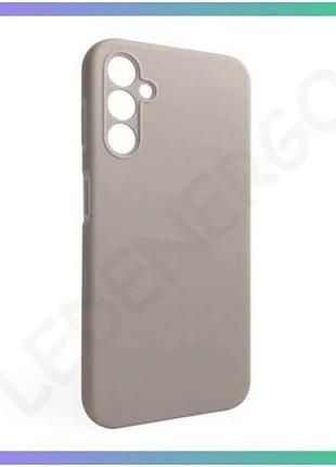 Силиконовый чехол для samsung galaxy a14 5g/a146 2023 серый накладка без логотипа защитный чехол sku_2 sku_stcom_2710000273462