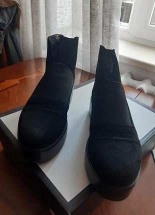 Ботінки замшеві 2